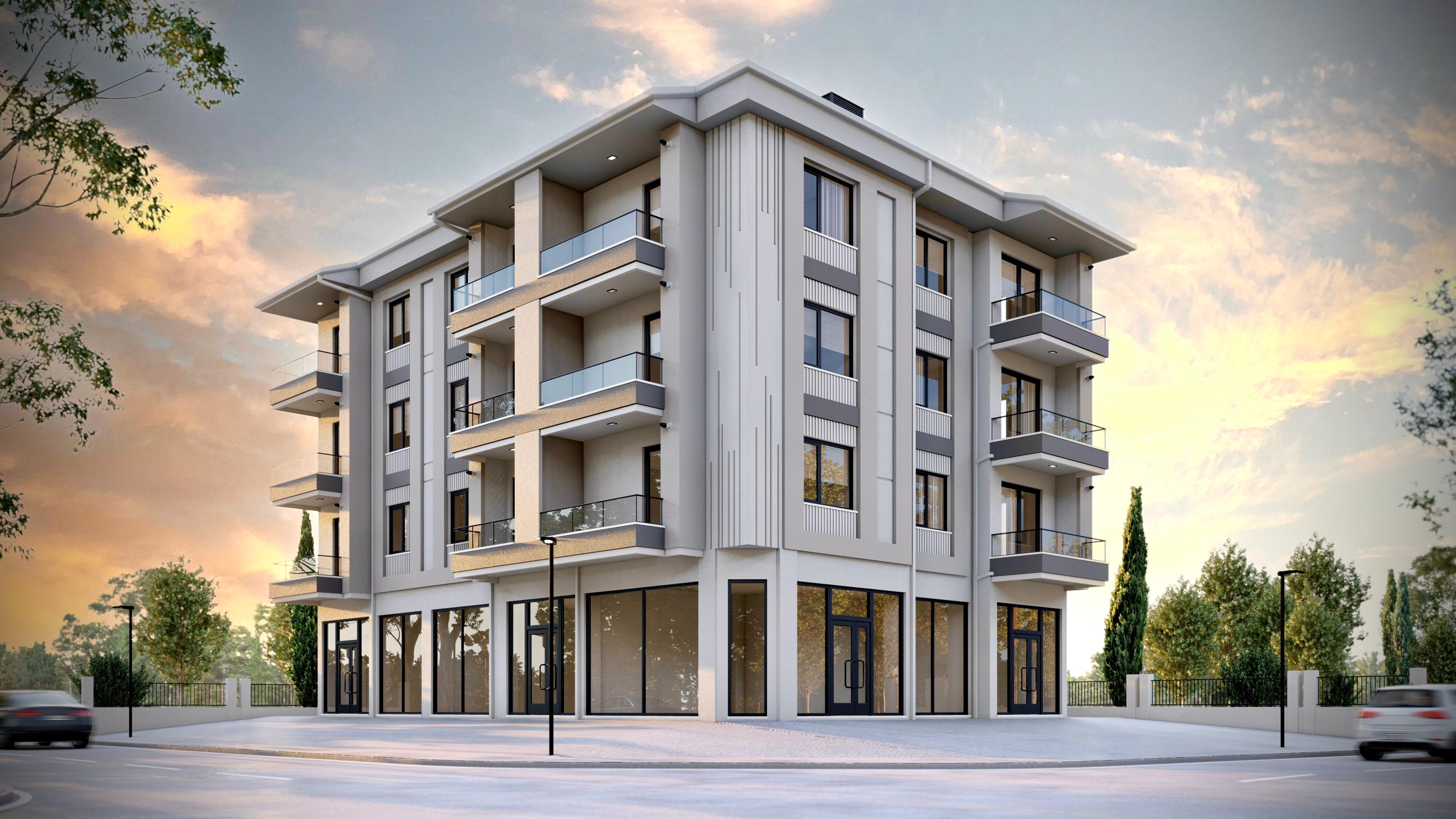 DEVLET HASTANESİ ARKASINDA 1+1 GENİŞ ÖNÜ AÇIK SATILIK DAİRE B.G